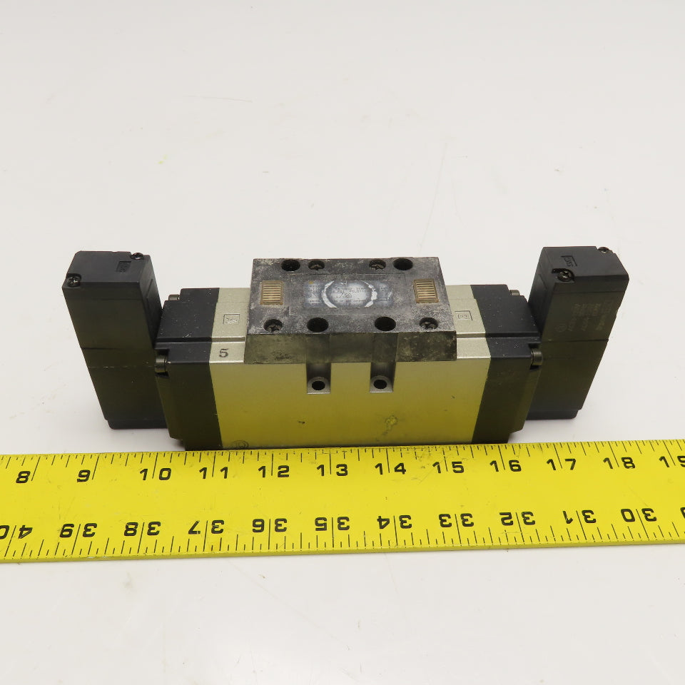 SMC NVFS5500-3FZ 5/3 Position Pneumatic Directional Valve 94-138V Coil
