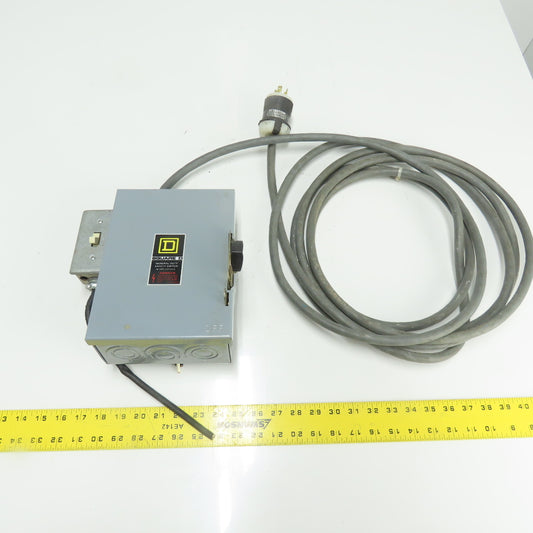 Square D D221N 30A General Duty Safety Disconnect Switch 240V