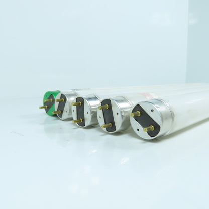 Philips F15T8/CW Fluorescent Light Bulbs 15W T8 Cool White 18" Lot Of 5