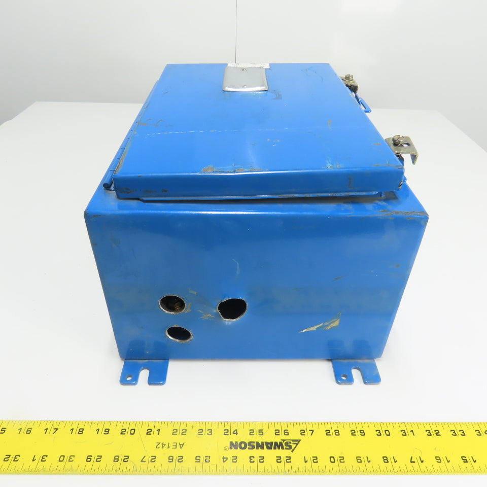 Hoffman AB437531 16" x 12" x 8" Electrical Enclosure W/ Backplate