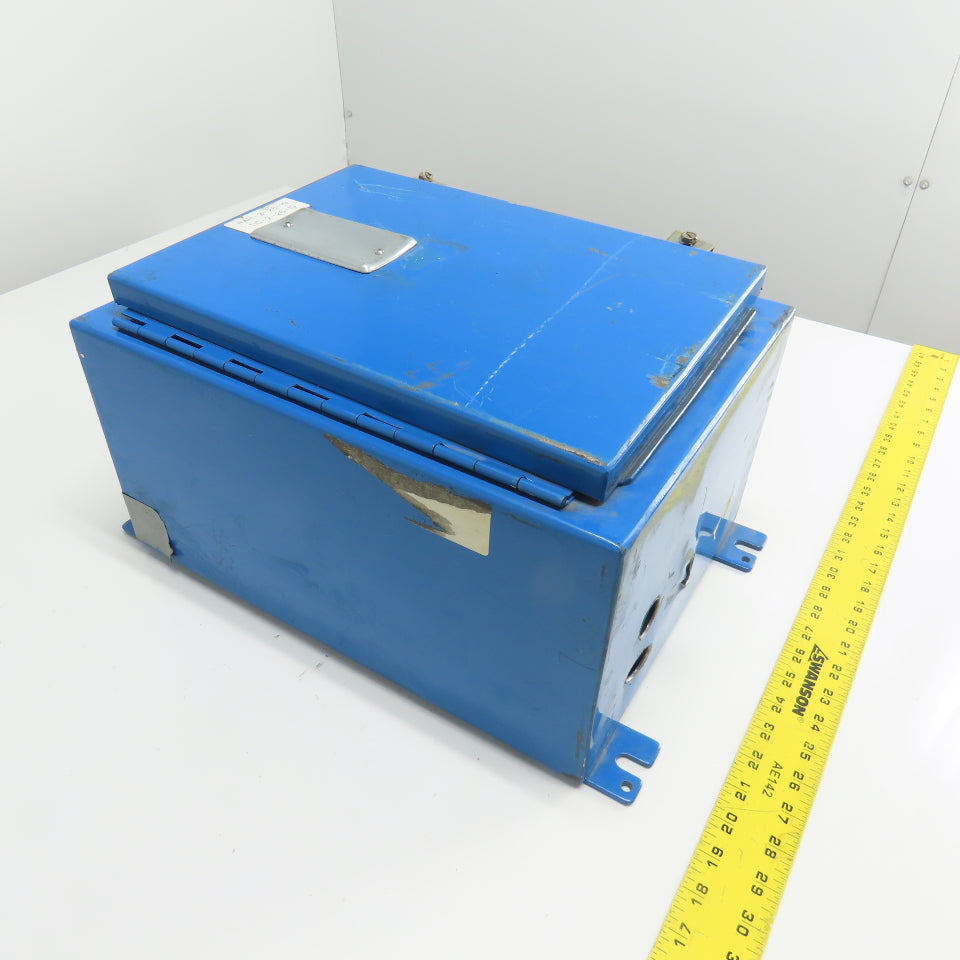 Hoffman AB437531 16" x 12" x 8" Electrical Enclosure W/ Backplate
