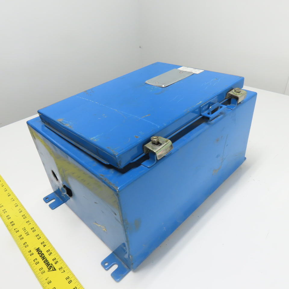 Hoffman AB437531 16" x 12" x 8" Electrical Enclosure W/ Backplate