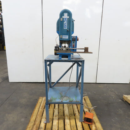 Kenco 3K-7-200 3 Ton Kompac Press 115V 1Ph 300SPM 3.84" Throat 2" Stroke