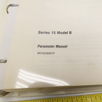 GE Fanuc GFZ-62560E/01 Series 15 Model B CNC Parameter Manual Binder