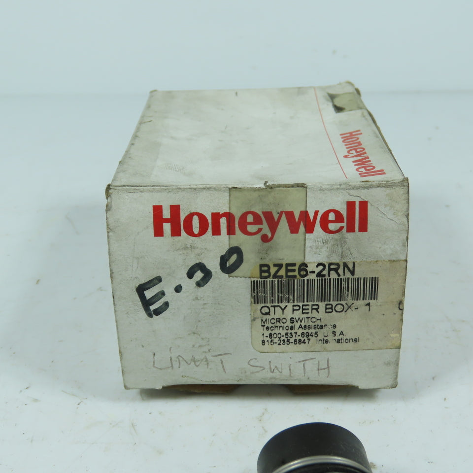 Honeywell Micro Switch BZE6-2RN Limit Switch Top Plunger Boot Seal 15A SPDT