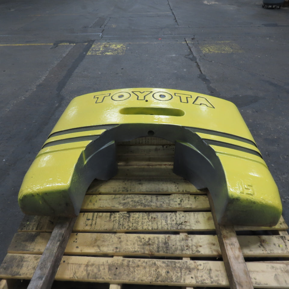 Toyota 15 Rear Forklift Counter Balance Weight 1400LBS