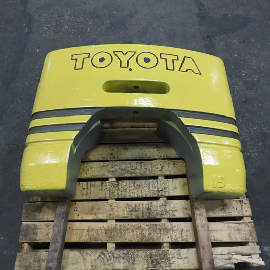 Toyota 15 Rear Forklift Counter Balance Weight 1400LBS