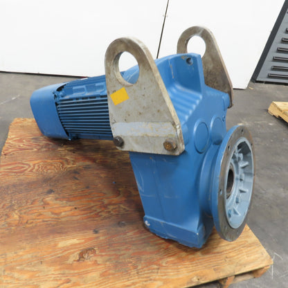 Sew Eurodrive FHF107 DRS180L8/4BE30HR/TF/2W 58.12:1 Ratio Gear Motor KW 7.5/15