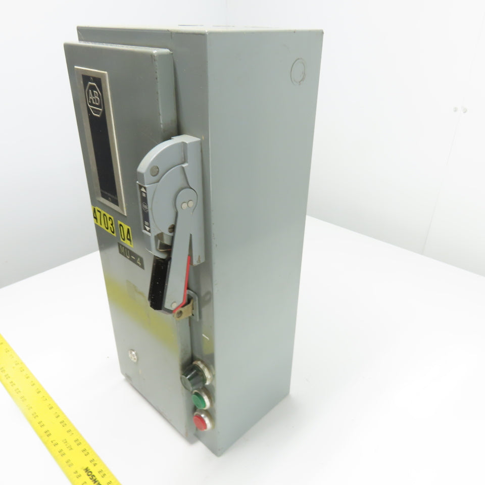 Allen Bradley 512-BACD-24 Fusible Combination Motor Starter 10HP 3Ph