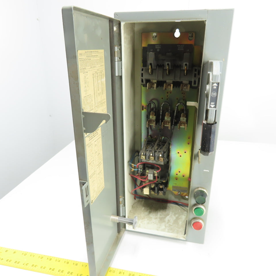 Allen Bradley 512-BACD-24 Fusible Combination Motor Starter 10HP 3Ph