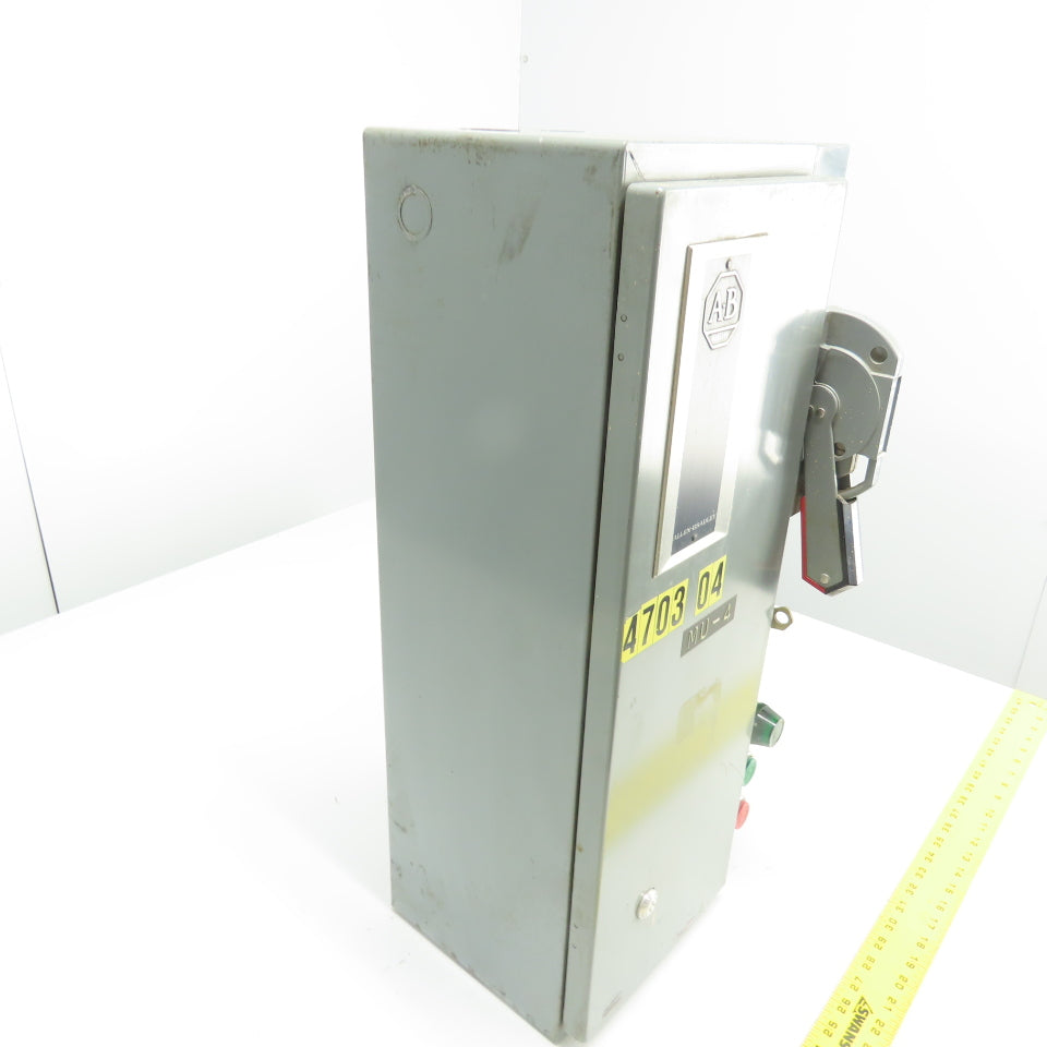 Allen Bradley 512-BACD-24 Fusible Combination Motor Starter 10HP 3Ph