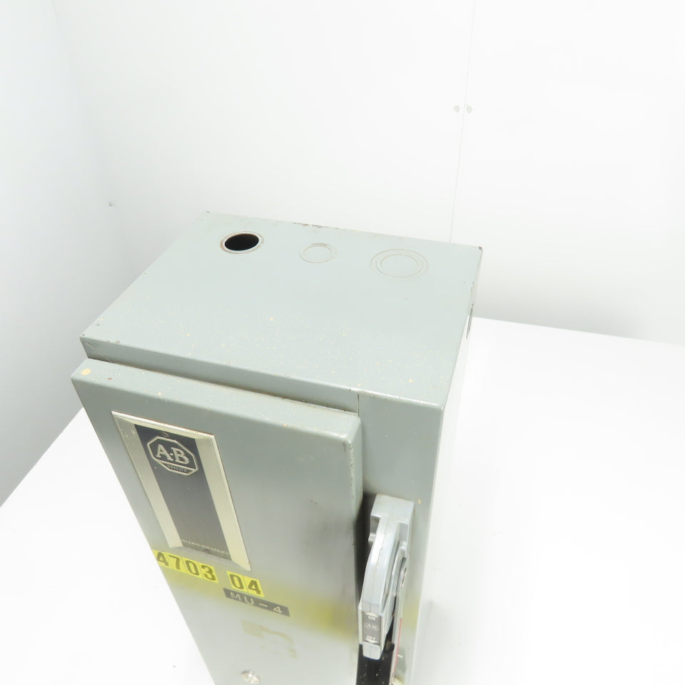 Allen Bradley 512-BACD-24 Fusible Combination Motor Starter 10HP 3Ph