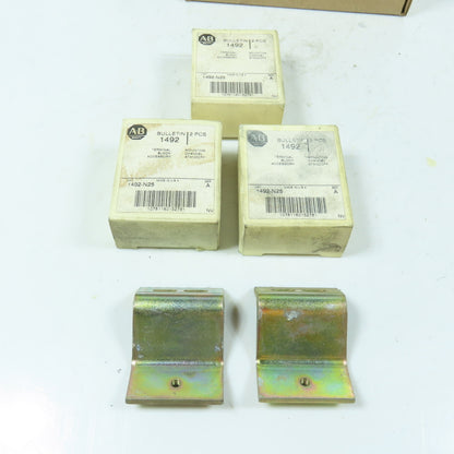Allen-Bradley 1492-N25 Terminal Block Mounting Channel Standoff Ser A Lot of 3