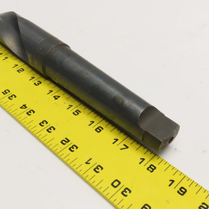 Union Butterfield 1-3/8" OD 2 Flute Drill Bit Morse Taper 4 MT4 15" OAL 118°
