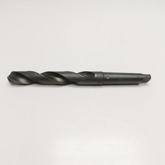 Union Butterfield 1-3/8" OD 2 Flute Drill Bit Morse Taper 4 MT4 15" OAL 118°