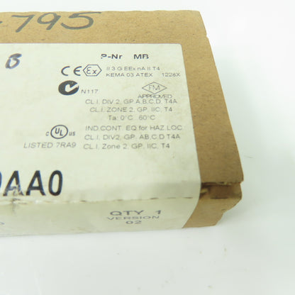 Siemens 6ES7951-1AK00-0AA0 Simatic S7 1MB Memory Card NEW