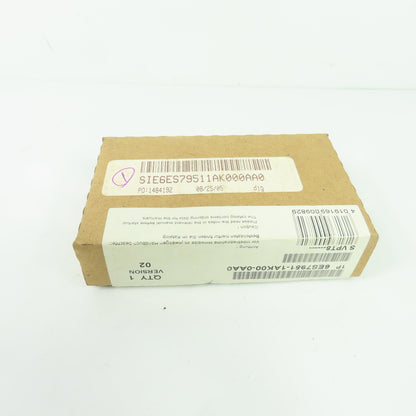 Siemens 6ES7951-1AK00-0AA0 Simatic S7 1MB Memory Card NEW
