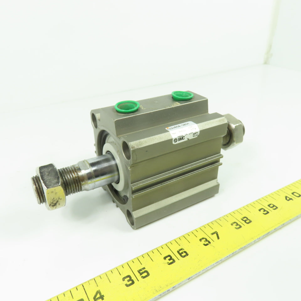 SMC CQ2WB50-30DM Double End Pneumatic Cylinder 50mm Bore 30mm Stroke 145PSI