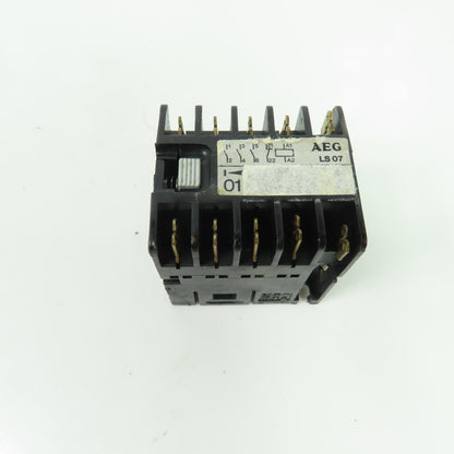 AEG LS 07 Contactor Control Relay 600VAC 16A 24VDC Coil