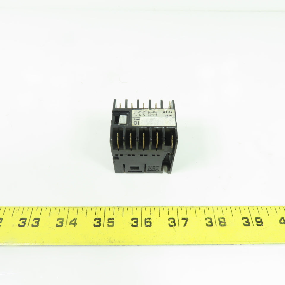 AEG LS 07 Contactor Control Relay 600VAC 16A 24VDC Coil