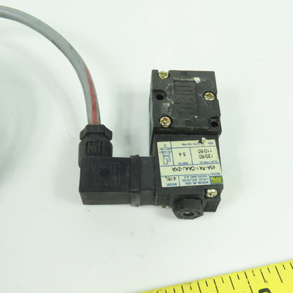 Mac 45A-FA1-DAAJ-2KA Solenoid Valve 110/120V 5.4W 120PSI 1/8" NPT