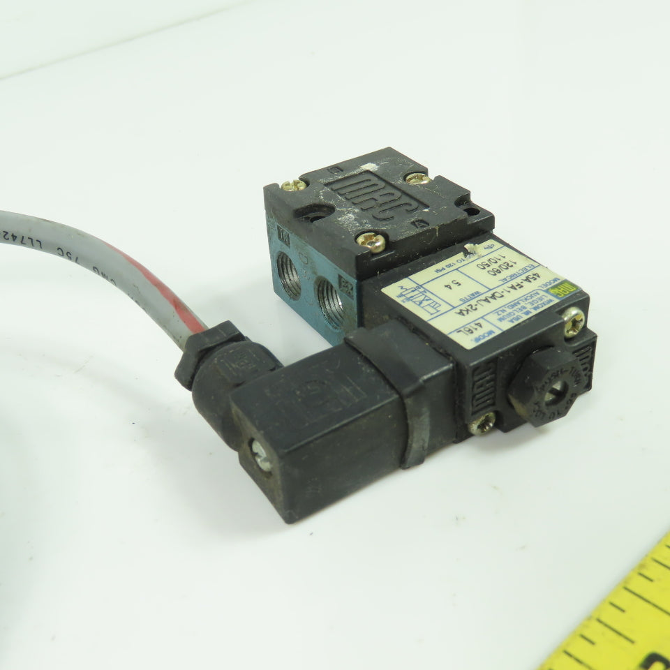 Mac 45A-FA1-DAAJ-2KA Solenoid Valve 110/120V 5.4W 120PSI 1/8" NPT