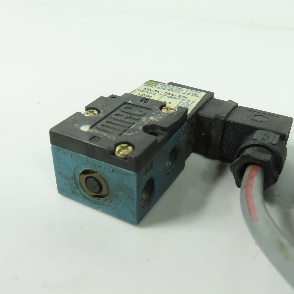 Mac 45A-FA1-DAAJ-2KA Solenoid Valve 110/120V 5.4W 120PSI 1/8" NPT