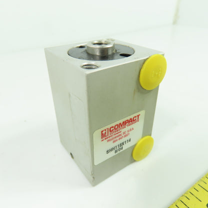 Compact Automation SHH118X114 8/04 Pneumatic Cylinder 1-1/4" Stroke 1-1/8" Bore