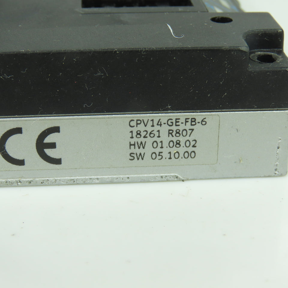 Festo CPV14-GE-FB-6 Electrical Interface Valve Terminal 6-Slot