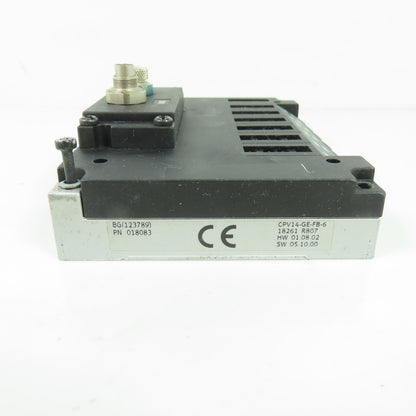 Festo CPV14-GE-FB-6 Electrical Interface Valve Terminal 6-Slot