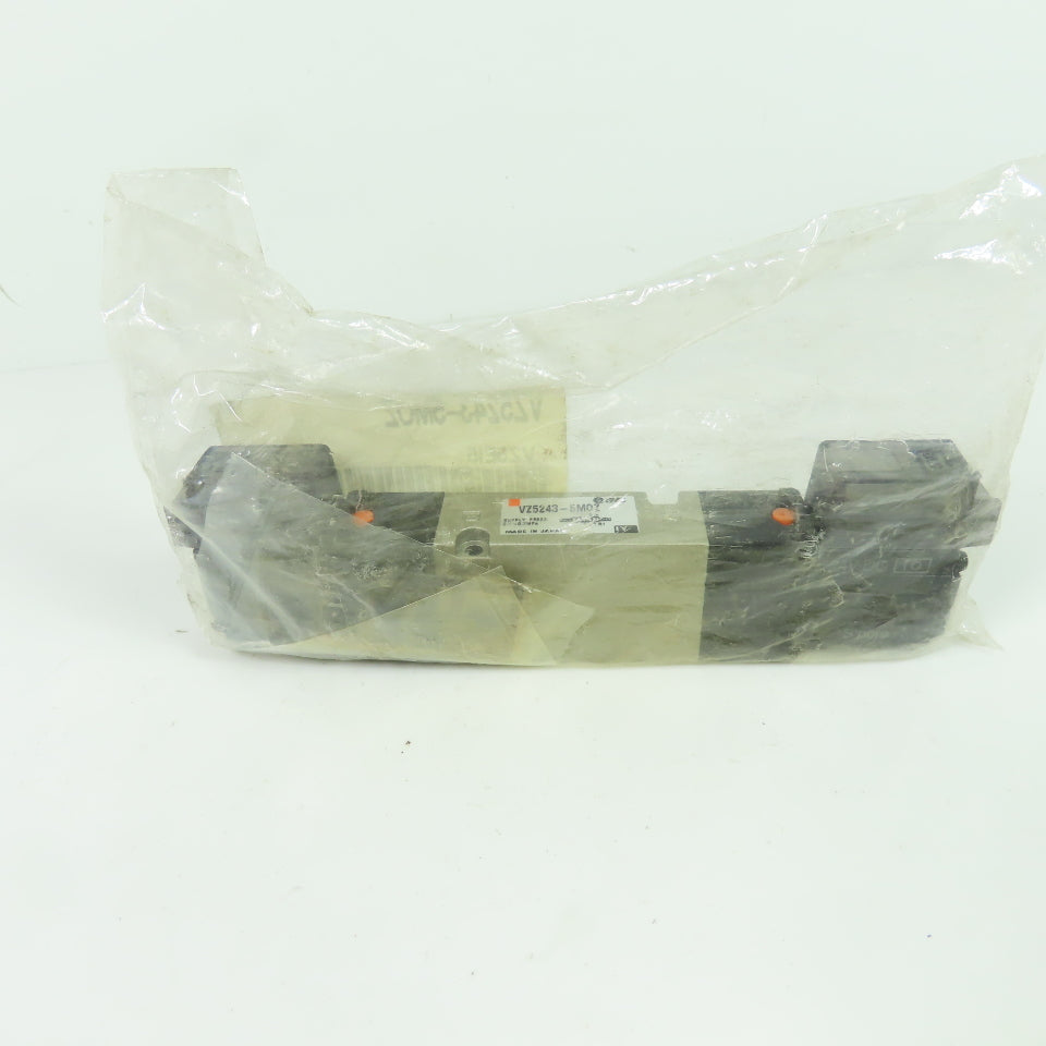 SMC VZ5243-5MOZ 2-Position Solenoid Valve 0.1-0.7MPa 24VDC NEW