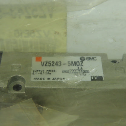 SMC VZ5243-5MOZ 2-Position Solenoid Valve 0.1-0.7MPa 24VDC NEW