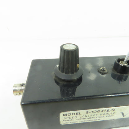 Visual Instrumentation Corp S-10641 Speed Control Module