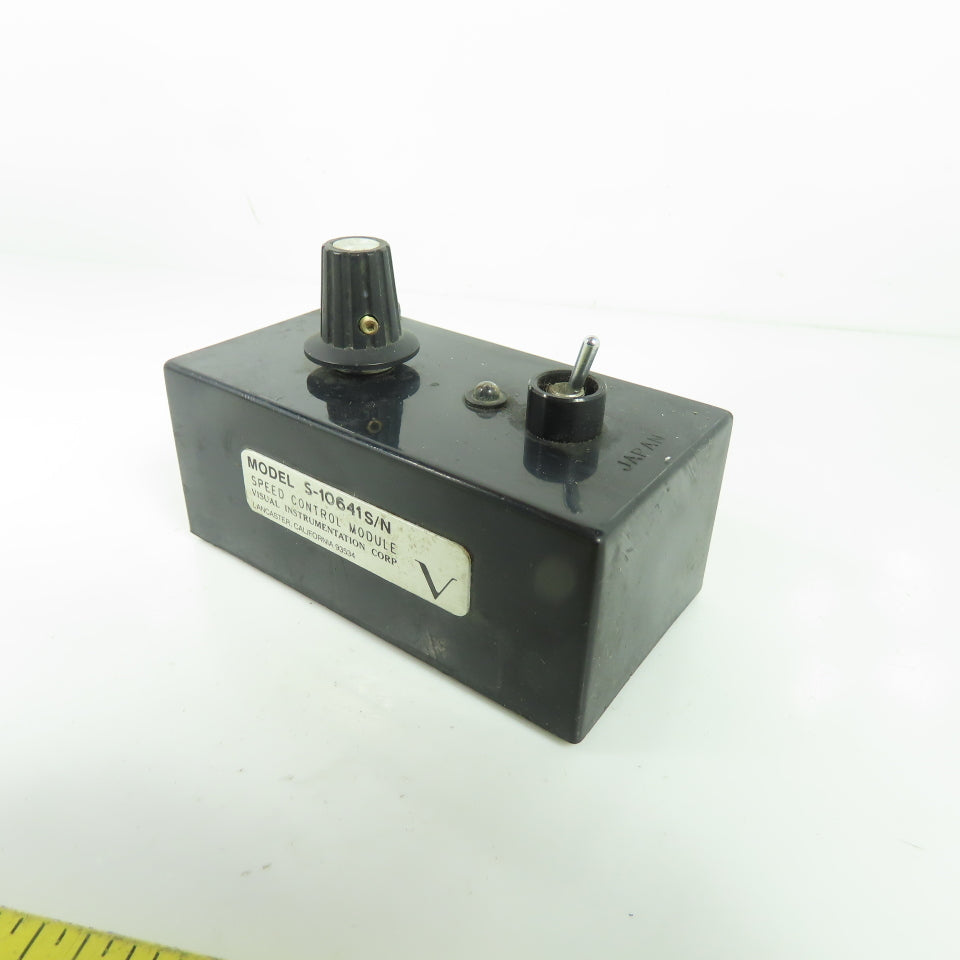 Visual Instrumentation Corp S-10641 Speed Control Module