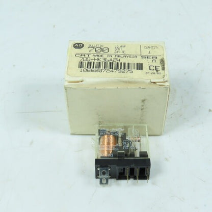 Allen-Bradley 700-HK36A24 Slim Line Plug In Relay 24V AC 50/60HZ Ser A