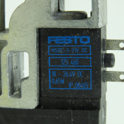 Festo 161-361-K402 MSZC-3-21V Solenoid Valve 26.4VDC