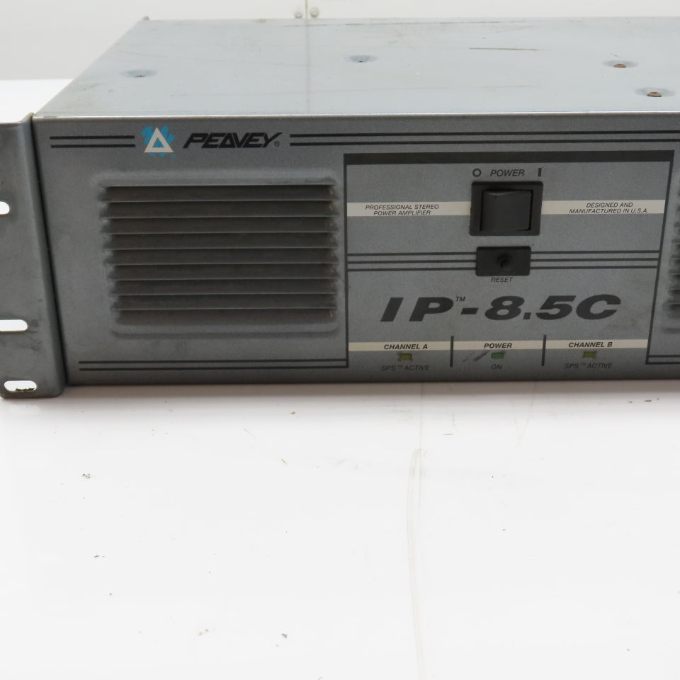 Peavey IP-8.5C Professional Stereo Power Amplifier 550W x 2 Rack Mount Tested