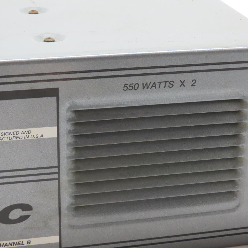 Peavey IP-8.5C Professional Stereo Power Amplifier 550W x 2 Rack Mount Tested