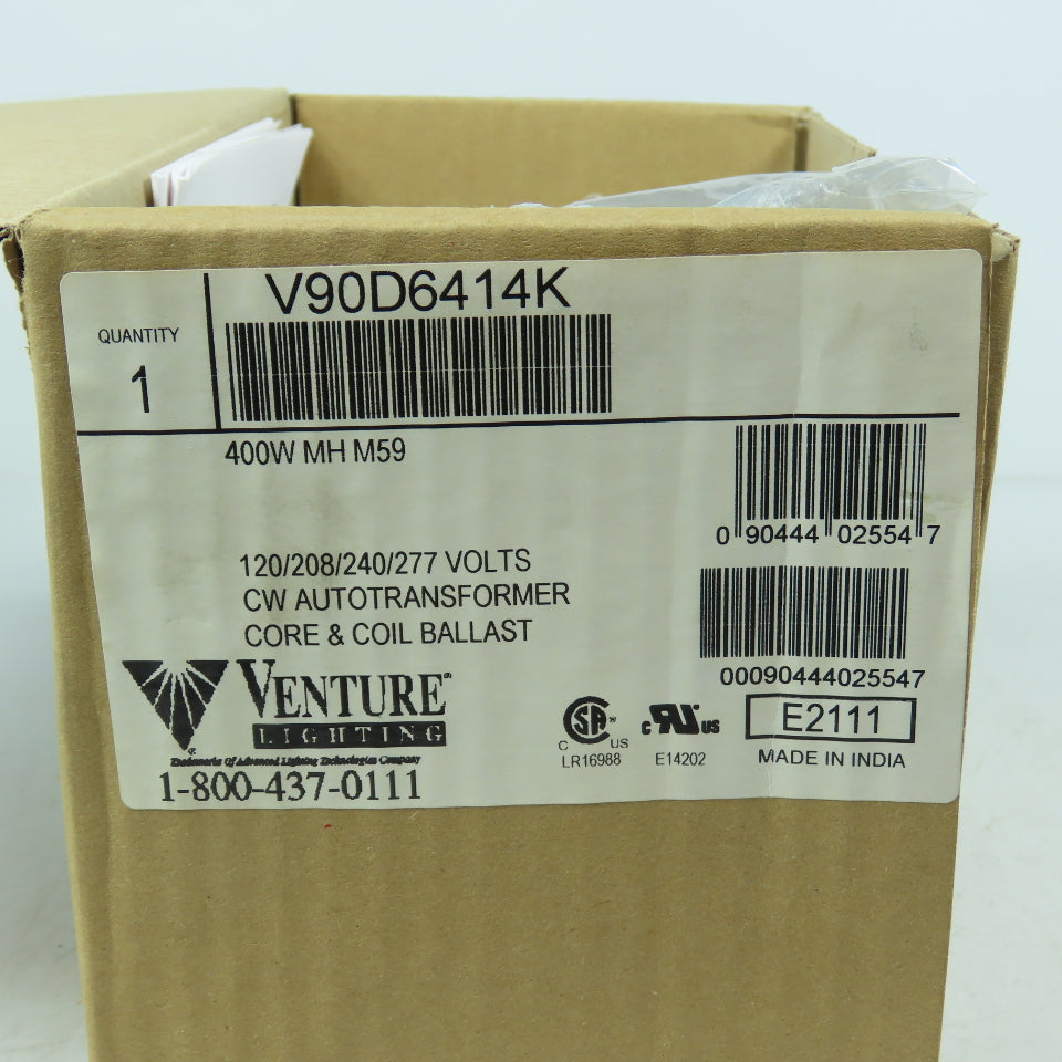 Venture V90D6414K 400W Metal Halide Ballast Kit 120-277V M59 CW Autotransformer