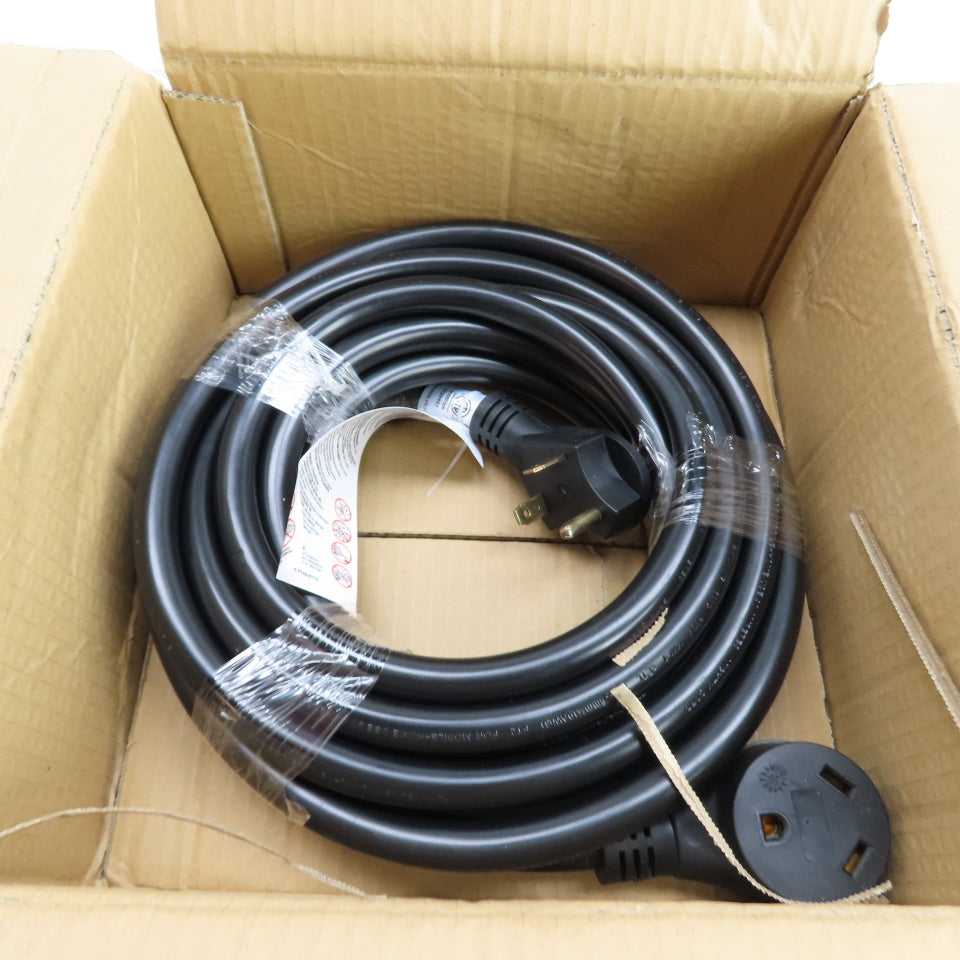 Valterra A10-3025E Mighty Cord 30A 25ft RV Extension Cord TT-30P to TT-30R Lot/2