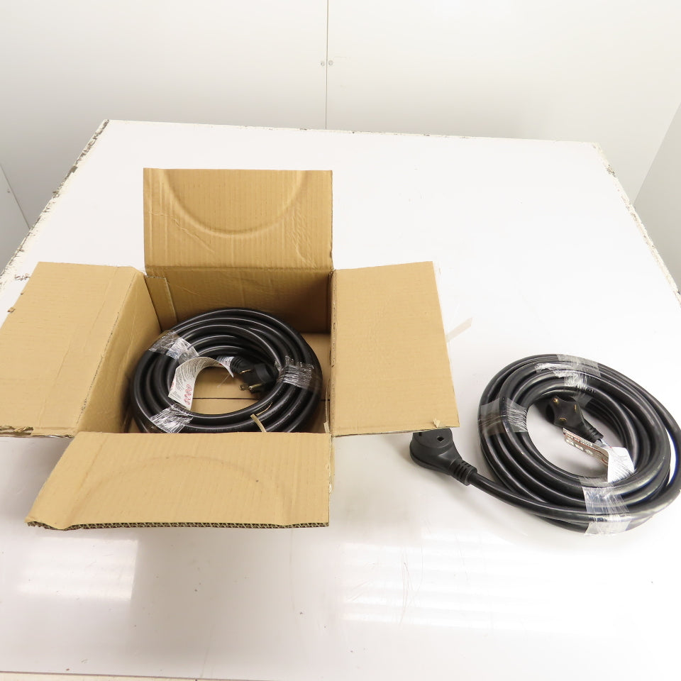 Valterra A10-3025E Mighty Cord 30A 25ft RV Extension Cord TT-30P to TT-30R Lot/2