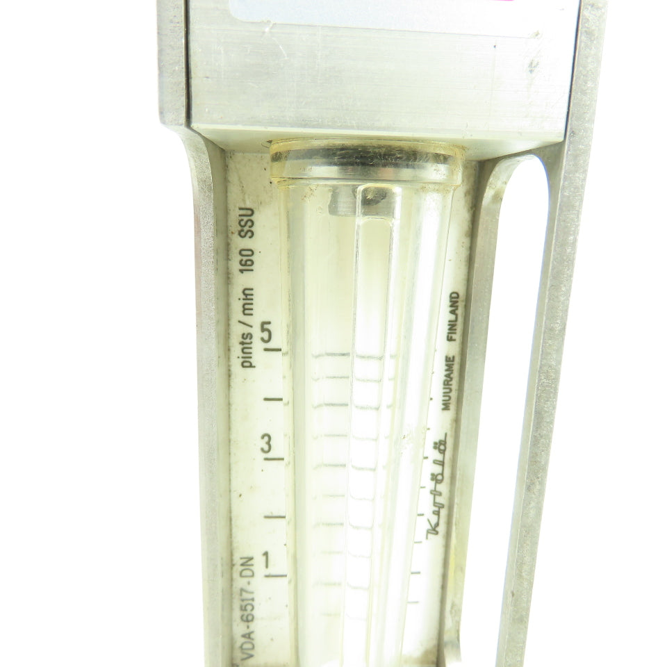 Kytola VDA-6517-DN Esko 1-5 Pints/Min 160SSU Flow Meter