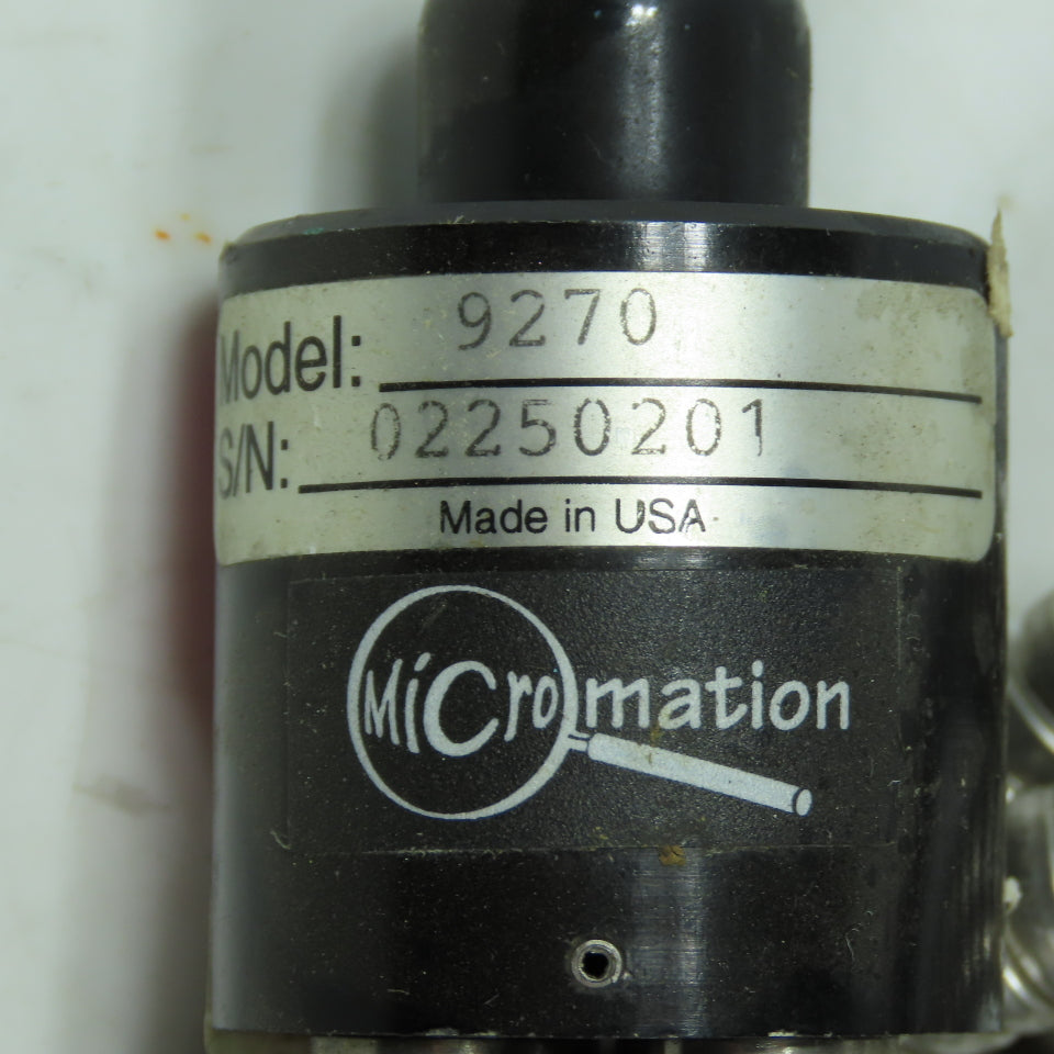 Micromation 9270 Fiber Optic Light Guide Armored Flexible Cable
