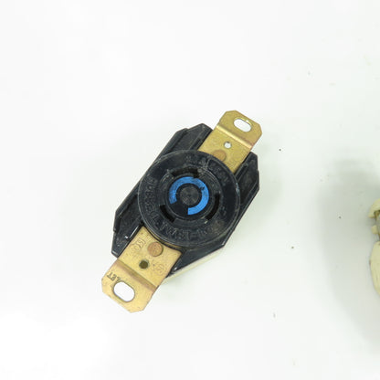 Hubbell Twist-Lock 20A 250V 2-Pole 3-Wire Receptacle Lot Of 5