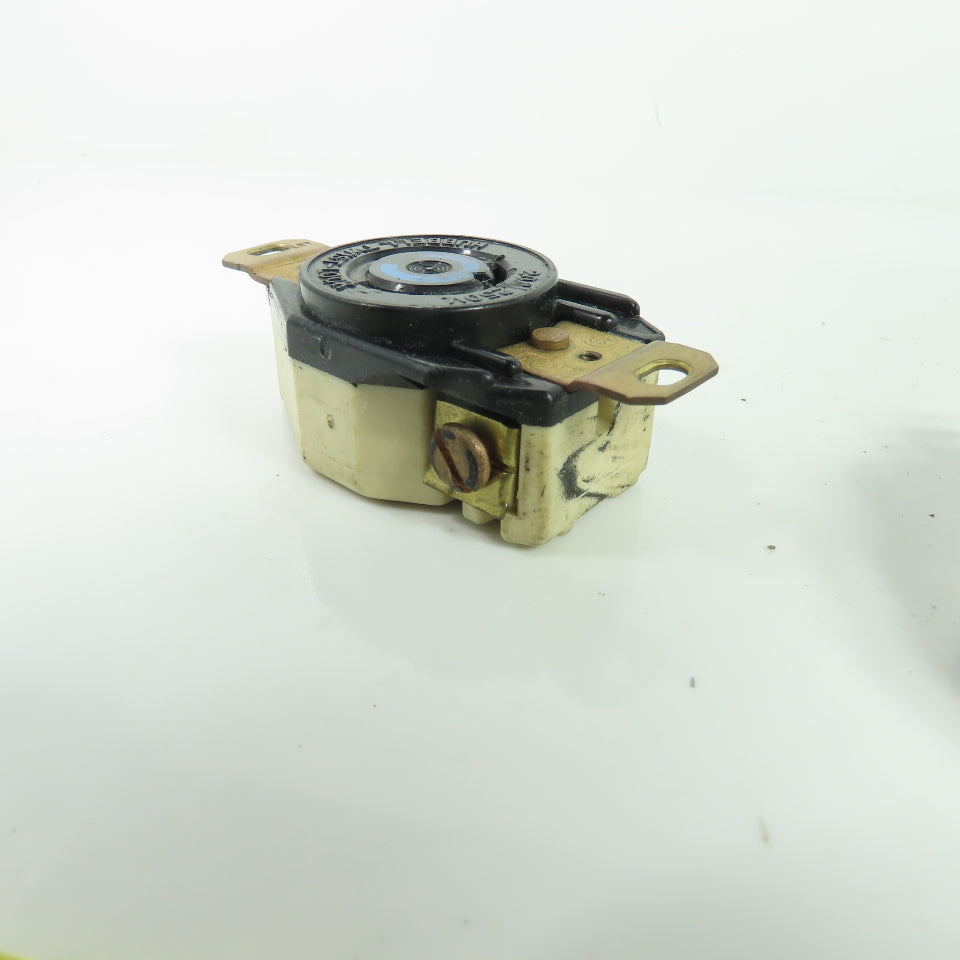 Hubbell Twist-Lock 20A 250V 2-Pole 3-Wire Receptacle Lot Of 5