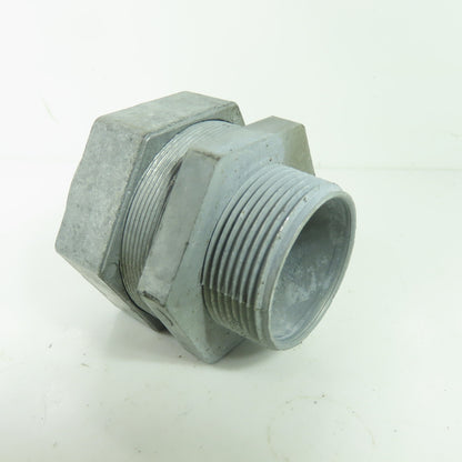 Neer 1-1/2" NPT Festoon Flat Cable Cord Grip 1.38" x 0.87" Hole