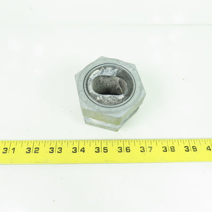 Neer 1-1/2" NPT Festoon Flat Cable Cord Grip 1.38" x 0.87" Hole