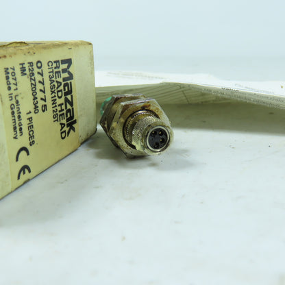 Mazak R26ZZ004340 CIT3ASX1N12ST Tool Data Read Head Sensor 077775