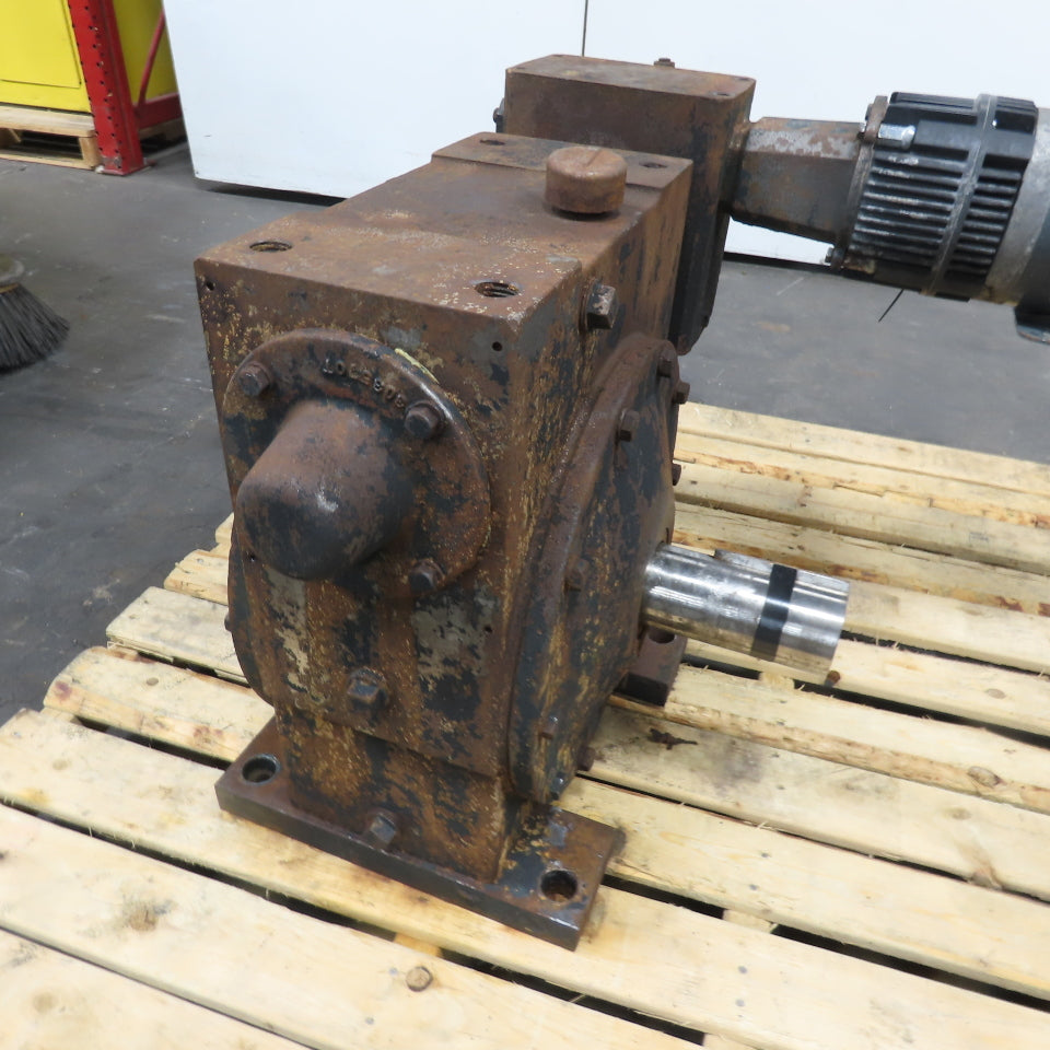 1HP Gear Motor 1RPM Output 230/460V 3Ph 90VDC Clutch