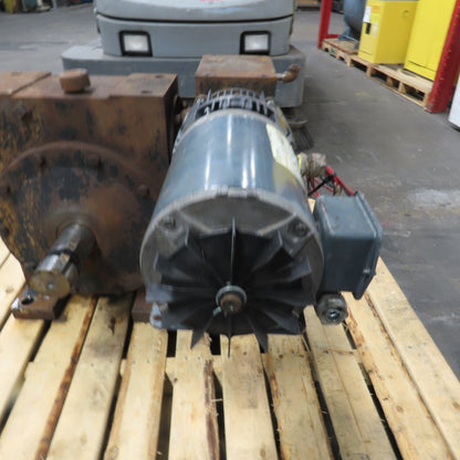 1HP Gear Motor 1RPM Output 230/460V 3Ph 90VDC Clutch